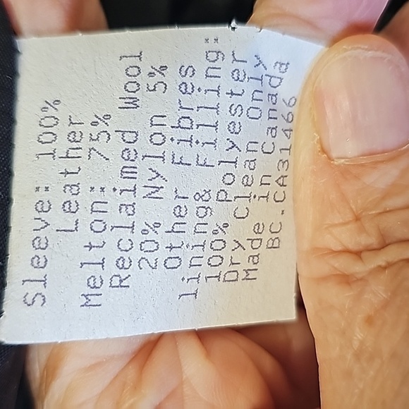 Rottweiler motercycl bomber 100 % leather wool mens MEDIUM jacket. EXC… - Picture 11 of 16